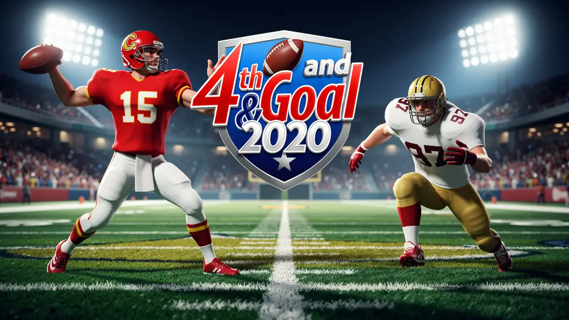 4th and Goal 2020 - 美式橄榄球策略大作，掌控战术称霸球场，无需下载即刻体验！ 游戏