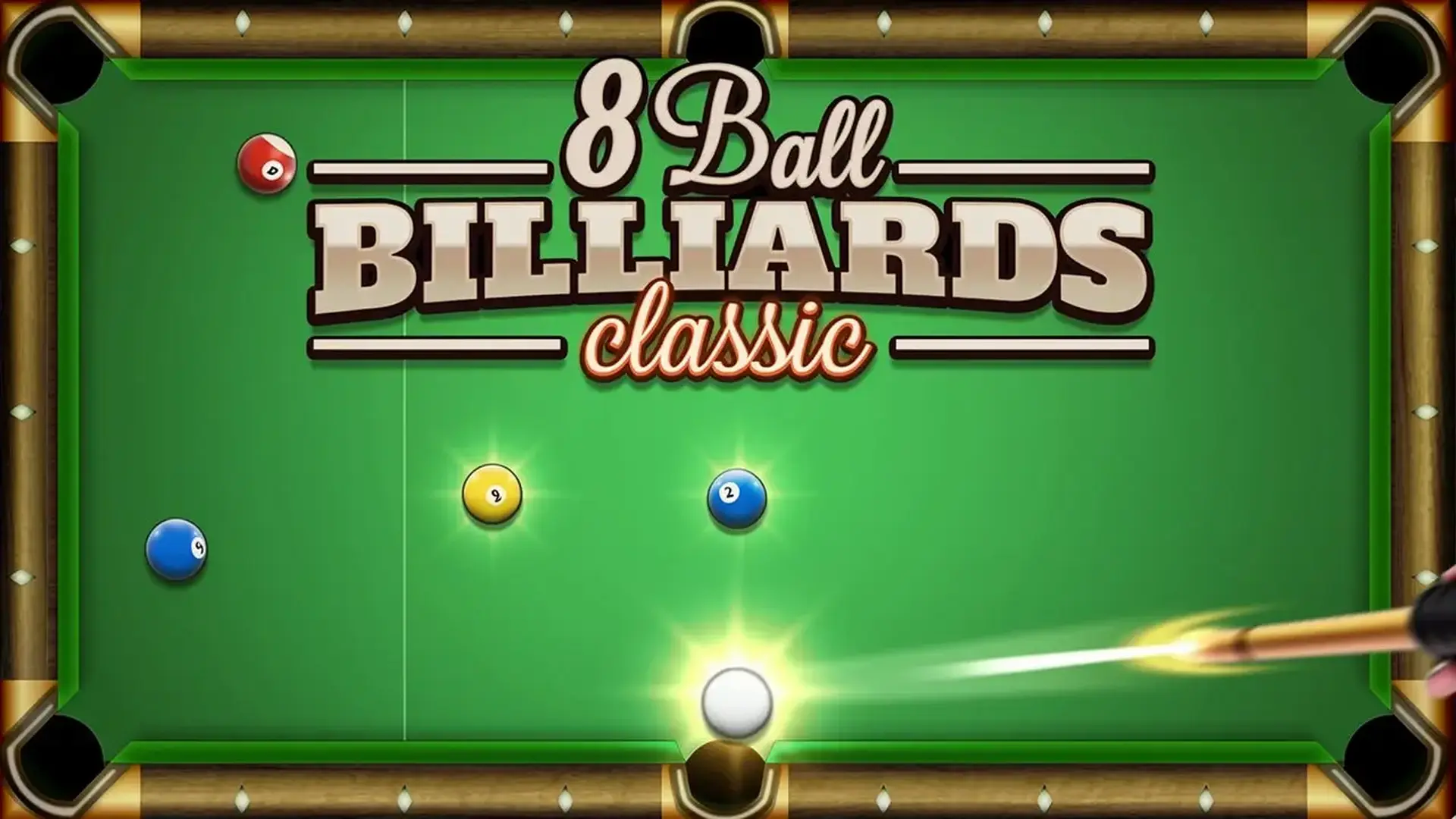 8 Ball Billiards Classic - 真实物理模拟台球竞技，挑战高难度AI或与好友本地同屏对决，感受最纯粹的清台快感。 游戏