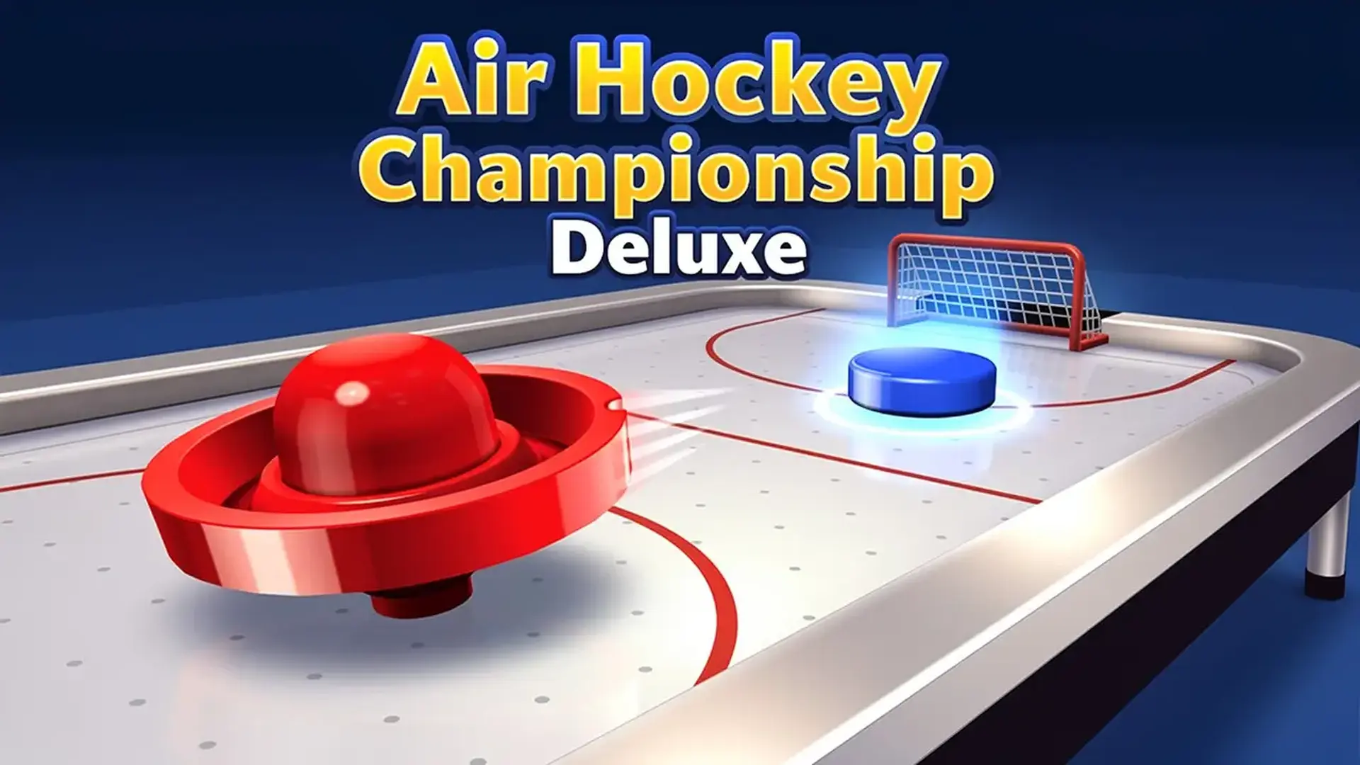 Air Hockey Championship Deluxe - 极速气垫球竞技：指尖操控，免费在线称霸桌面王者对决！ 游戏