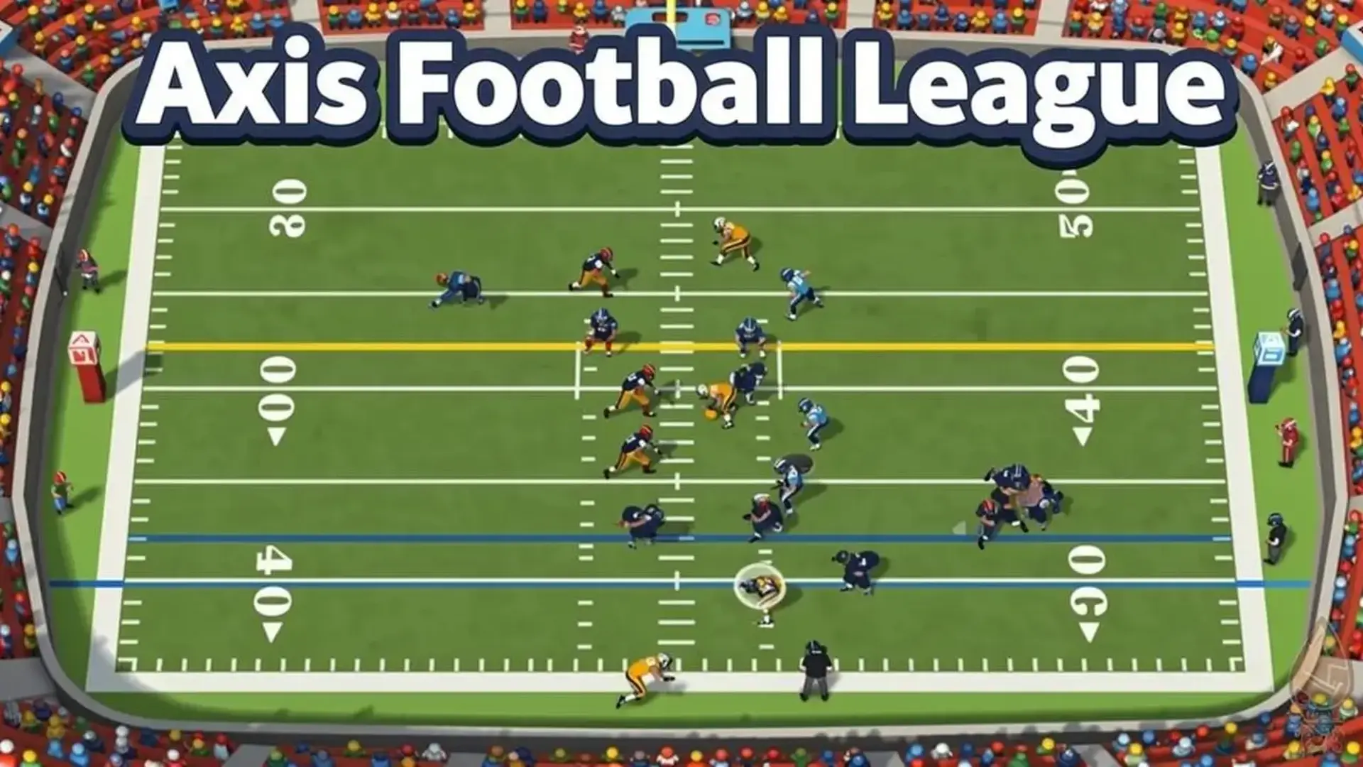 Axis Football League - 美式橄榄球策略模拟 免费在线即时对战，体验热血赛场，称霸巅峰联赛！ 游戏