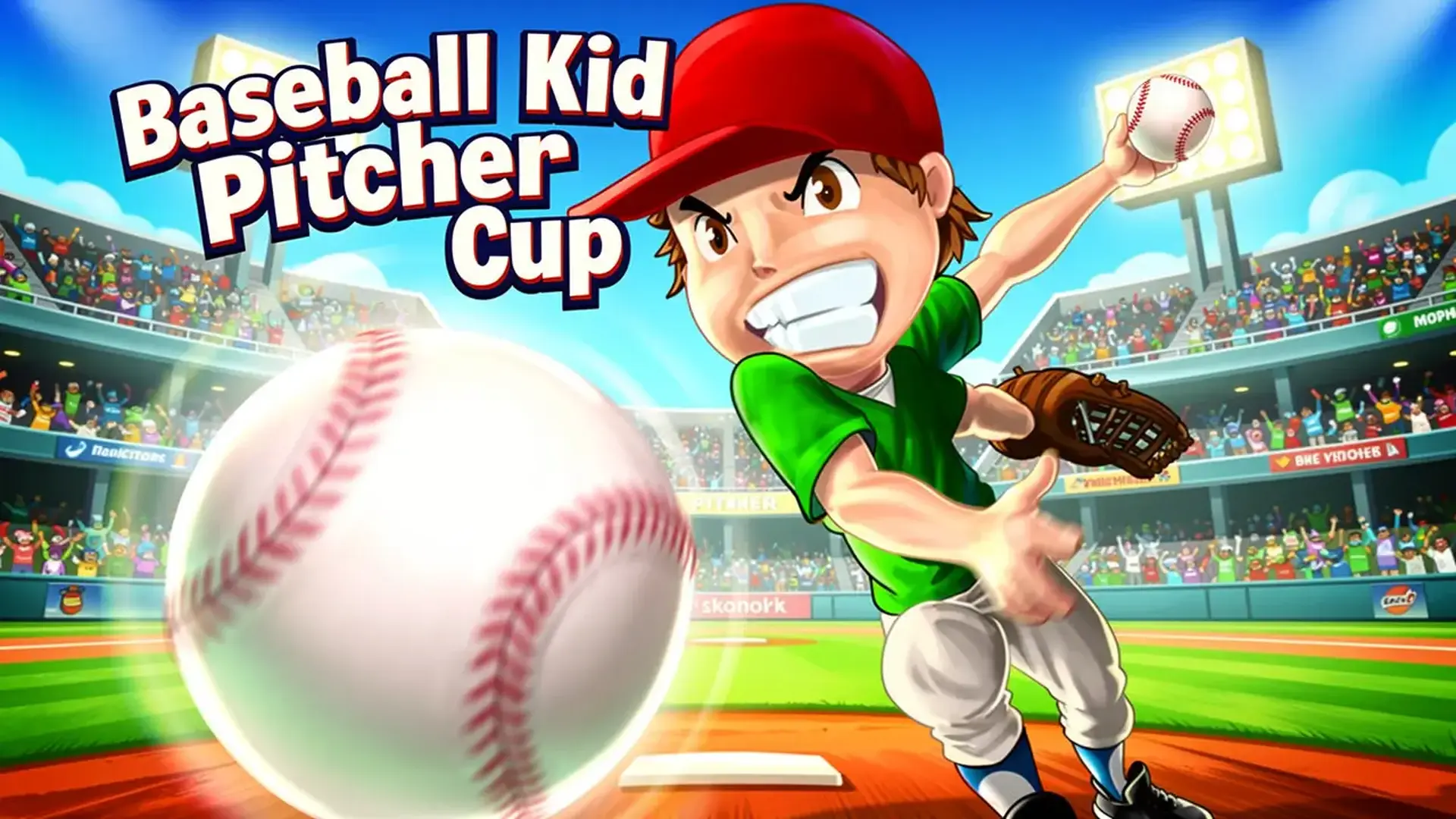 Baseball Kid Pitcher Cup - 策略投球解谜新玩法，指尖滑动掌控球路，免下载即刻体验棒球乐趣！ 游戏