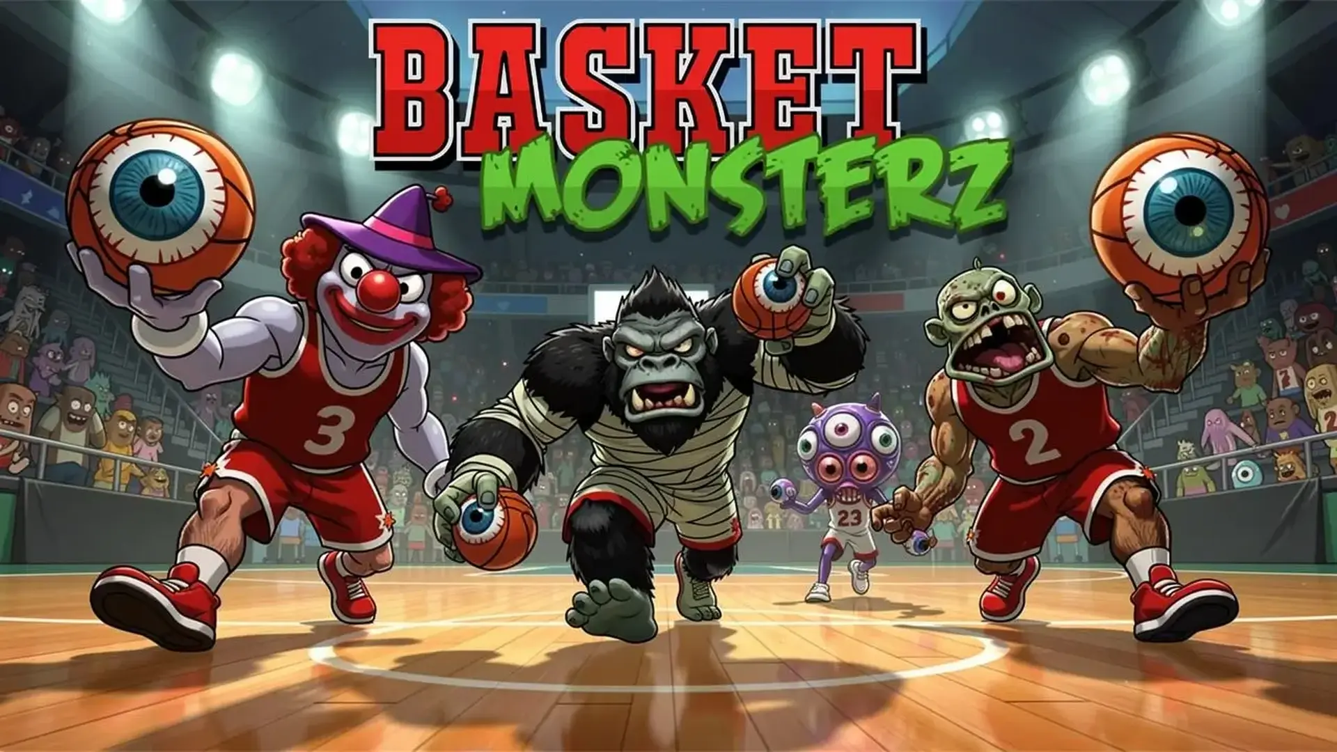 Basket Monsterz - jeu de Basket Arcade Monstres