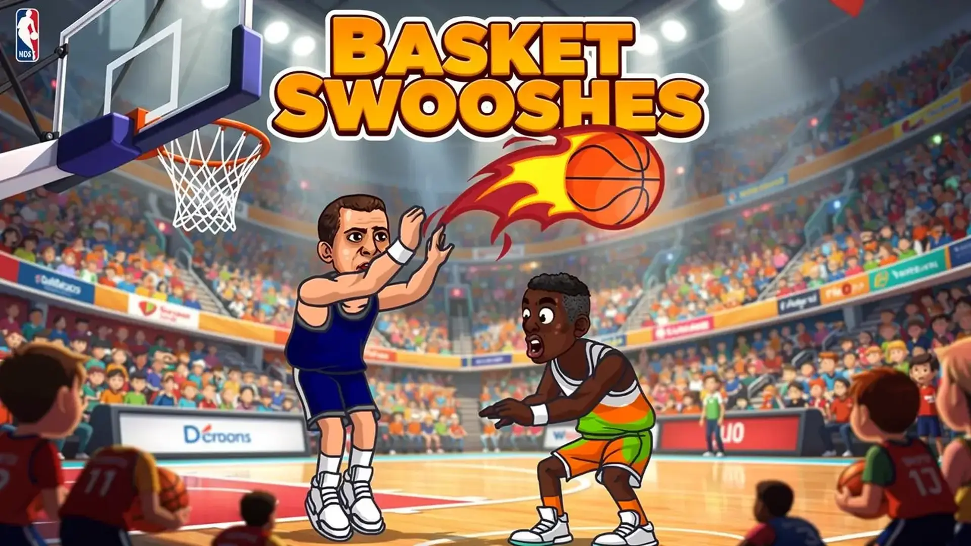 Basket Swooshes - jeu de basket arcade frénétique