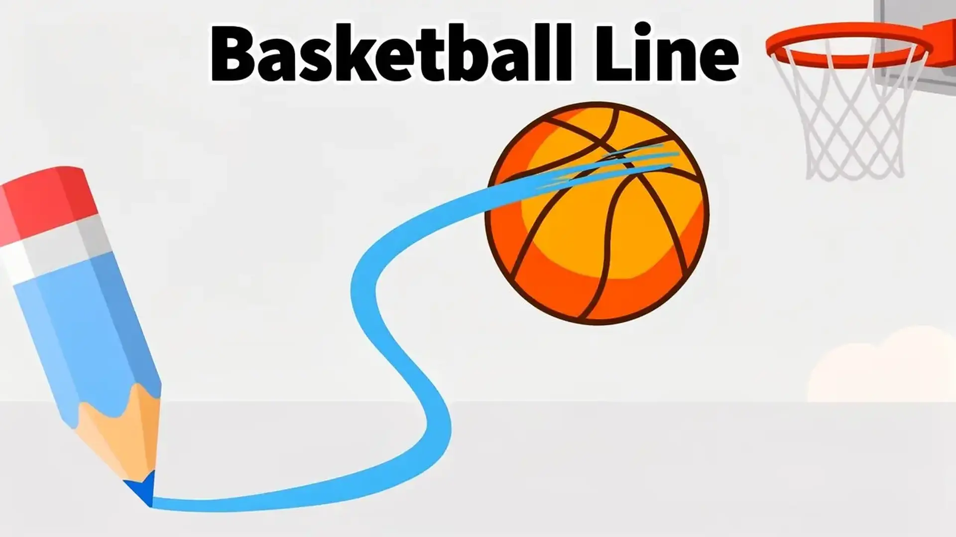 Basketball Line - jeu de Puzzle Basket Trace lignes