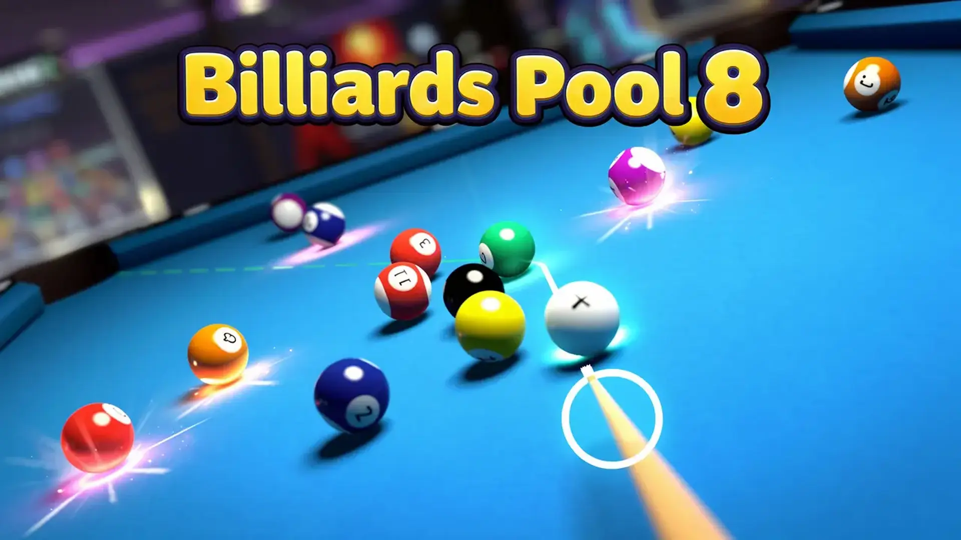 Billiards Pool 8 - 经典8球台球，在线免费畅玩，精准走位挑战好友，成为撞球高手！ 游戏