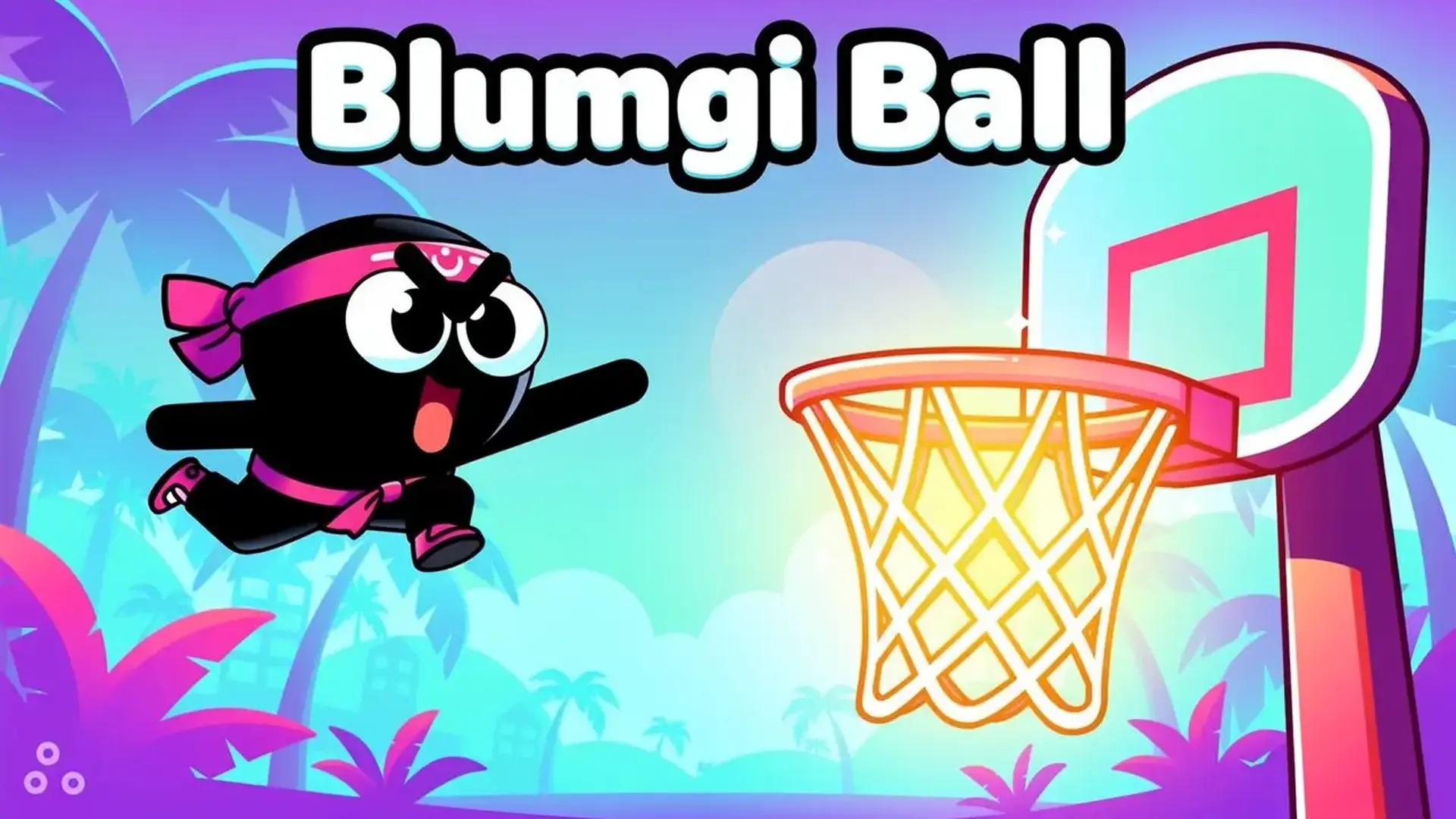 Blumgi Ball - jeu de Basket arcade physique Dunks
