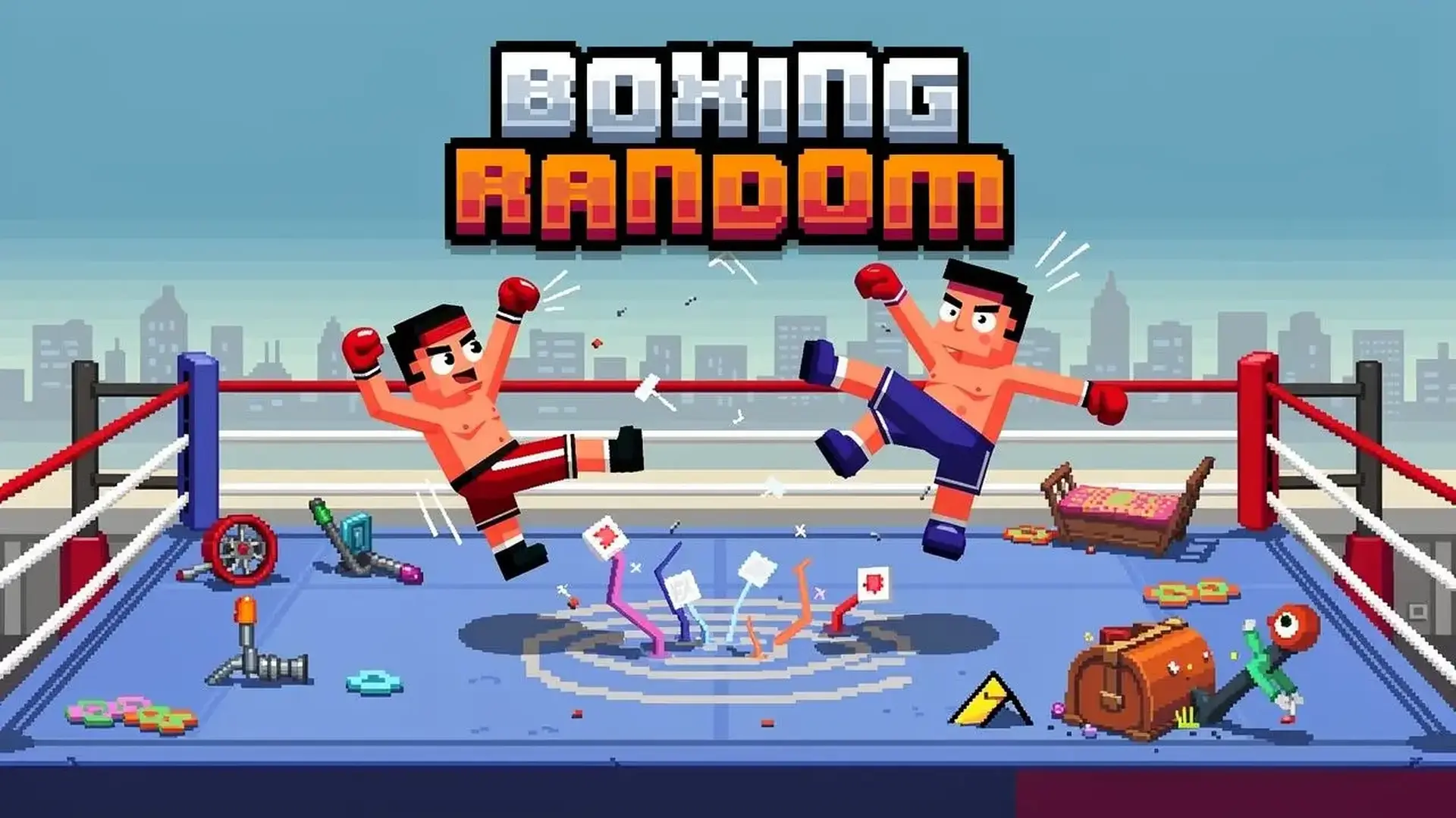 Boxing Random - 随机物理拳击乱斗：体验布娃娃格斗的爆笑失控，与朋友友尽对决！ 游戏
