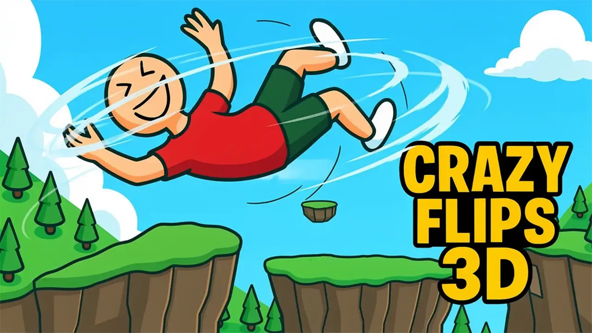 Crazy Flips 3D - 极致物理空翻挑战，掌握重力与技巧，成为空中特技之王，冲击全球排行榜！ 游戏