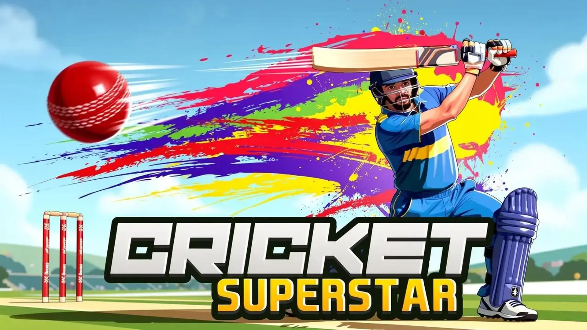 Cricket Superstar League - 策略板球对决 精准投球击球，角逐世界杯冠军荣耀！ 游戏