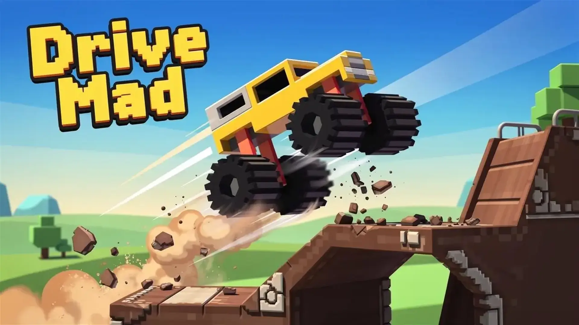 Drive Mad - 物理挑战驾驶游戏：驾驭各种奇葩车辆，征服不可能的重力赛道，体验疯狂驾驶的极限乐趣！ 游戏
