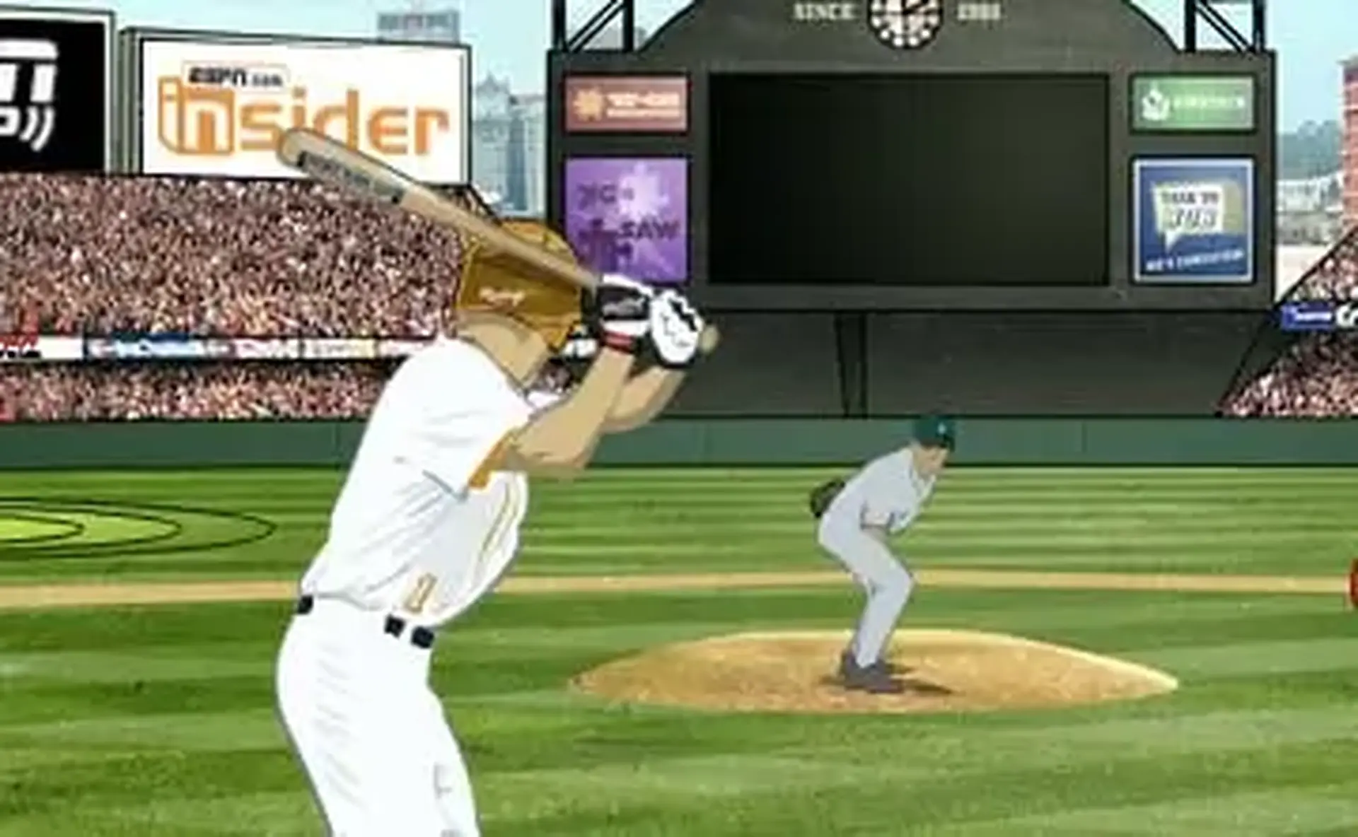 ESPN Arcade Baseball - ESPN 街机棒球：体验经典挥杆乐趣，免费在线，无需下载，随时挑战你的本垒打技巧，成为击球大师！ 游戏