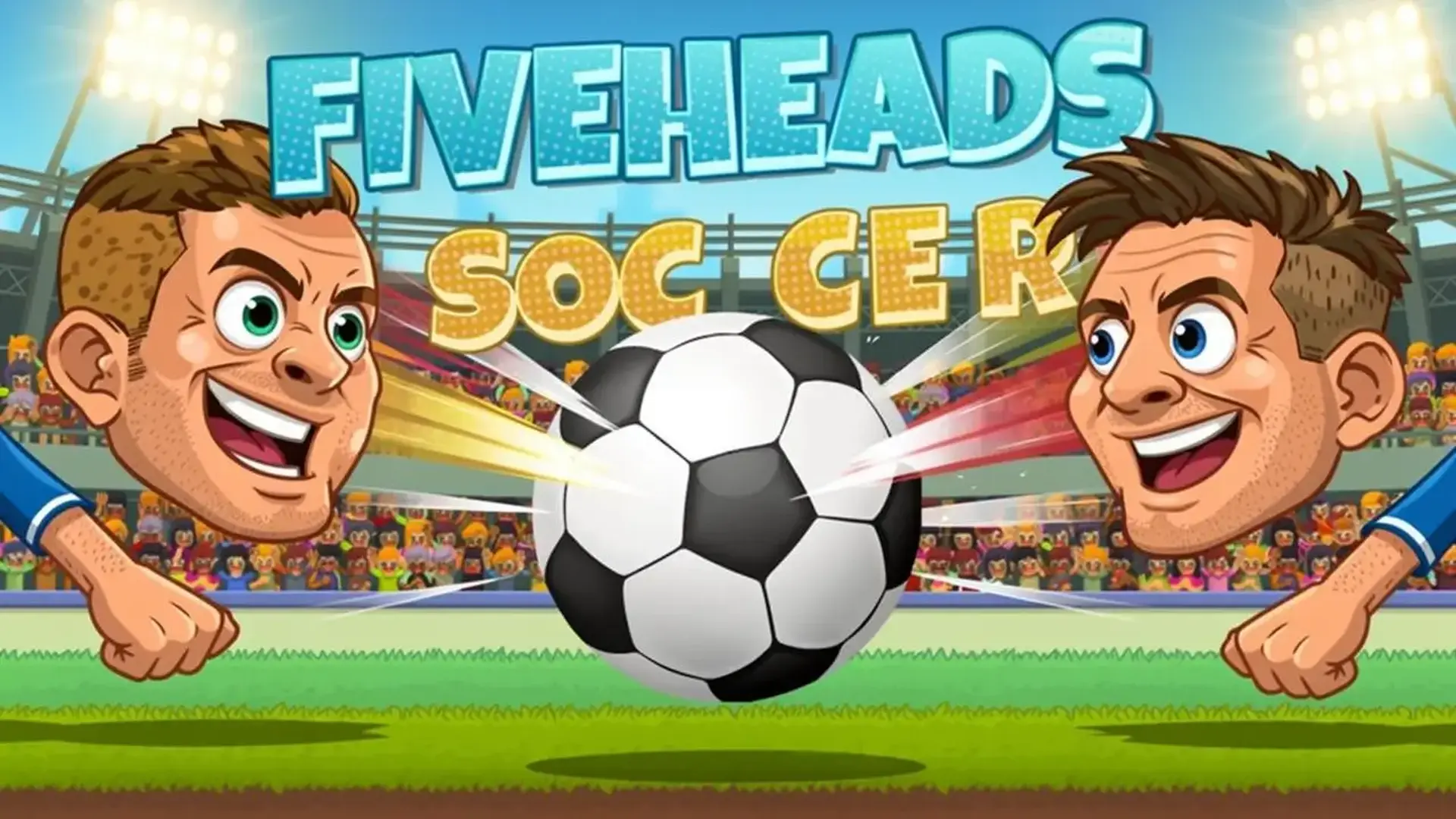 Fiveheads Soccer - 街机风格足球竞技：在快节奏的1v1与2v2对抗中，率领国家队夺取世界杯，网页端即开即玩！ 游戏
