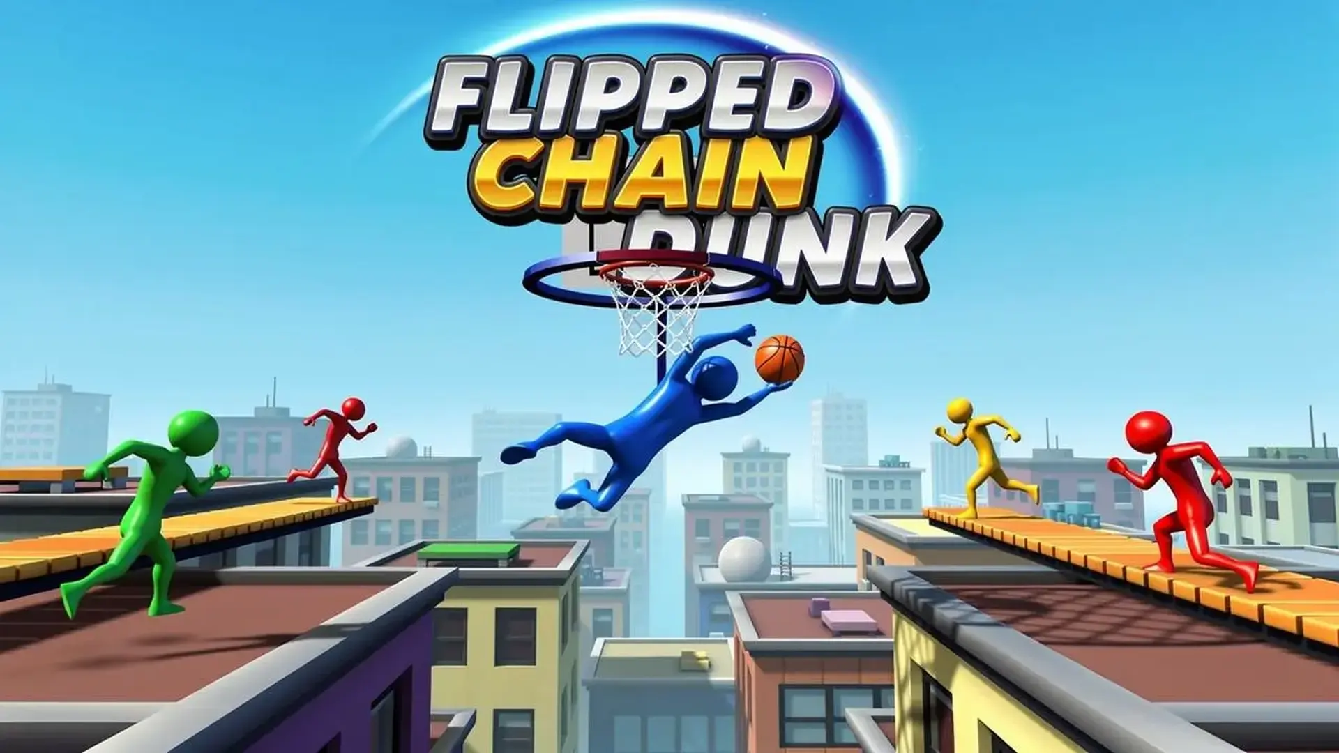 Flipped Chain Dunk - jeu de Arcade Basket