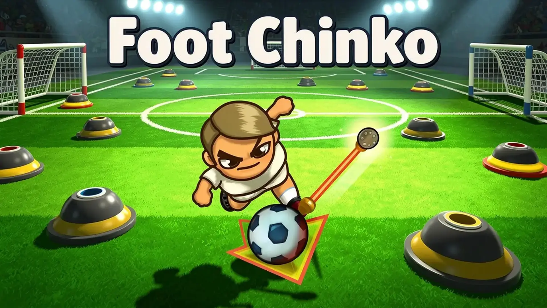 Foot Chinko - 创意足球物理益智游戏：融合足球射门与经典弹珠玩法，解锁强力道具，赢取世界锦标赛冠军！ 游戏