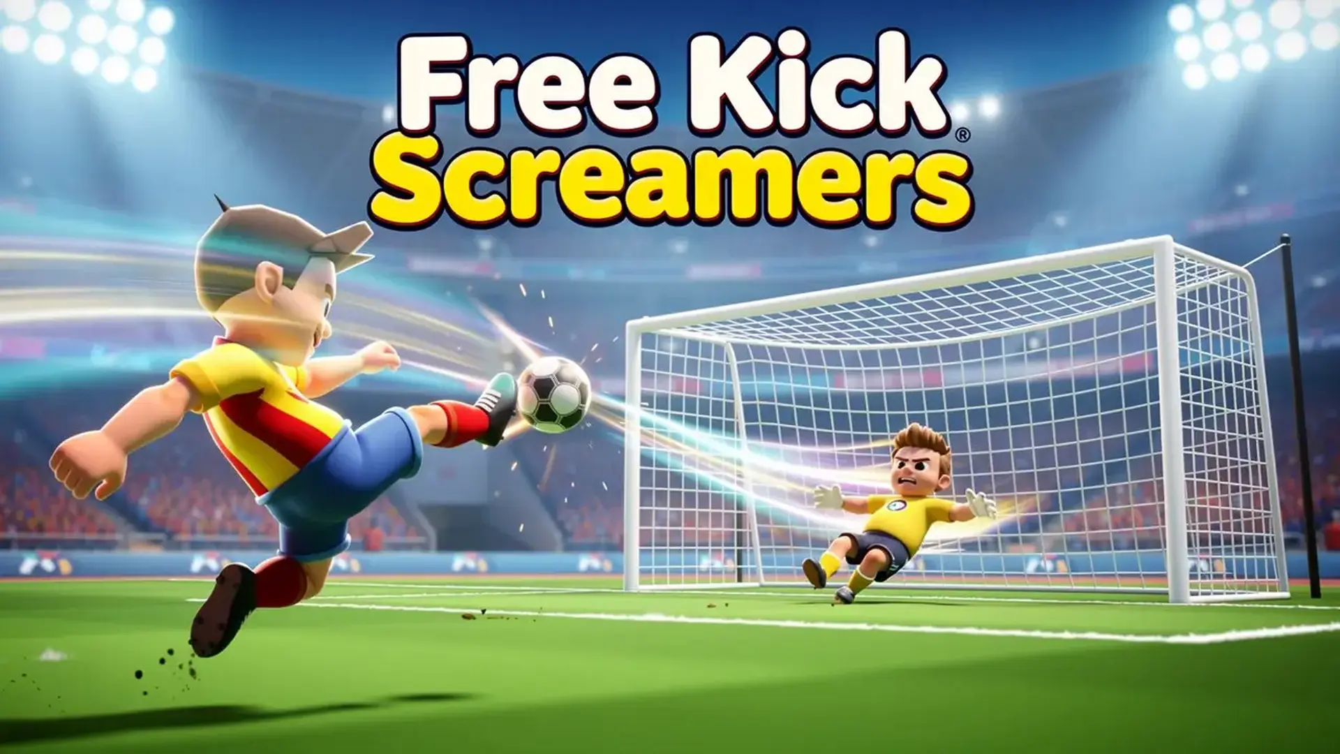 Free Kick Screamers - 指尖足球任意球挑战，精准控制力量与角度，一脚踢出神仙球，称霸绿茵场！ 游戏