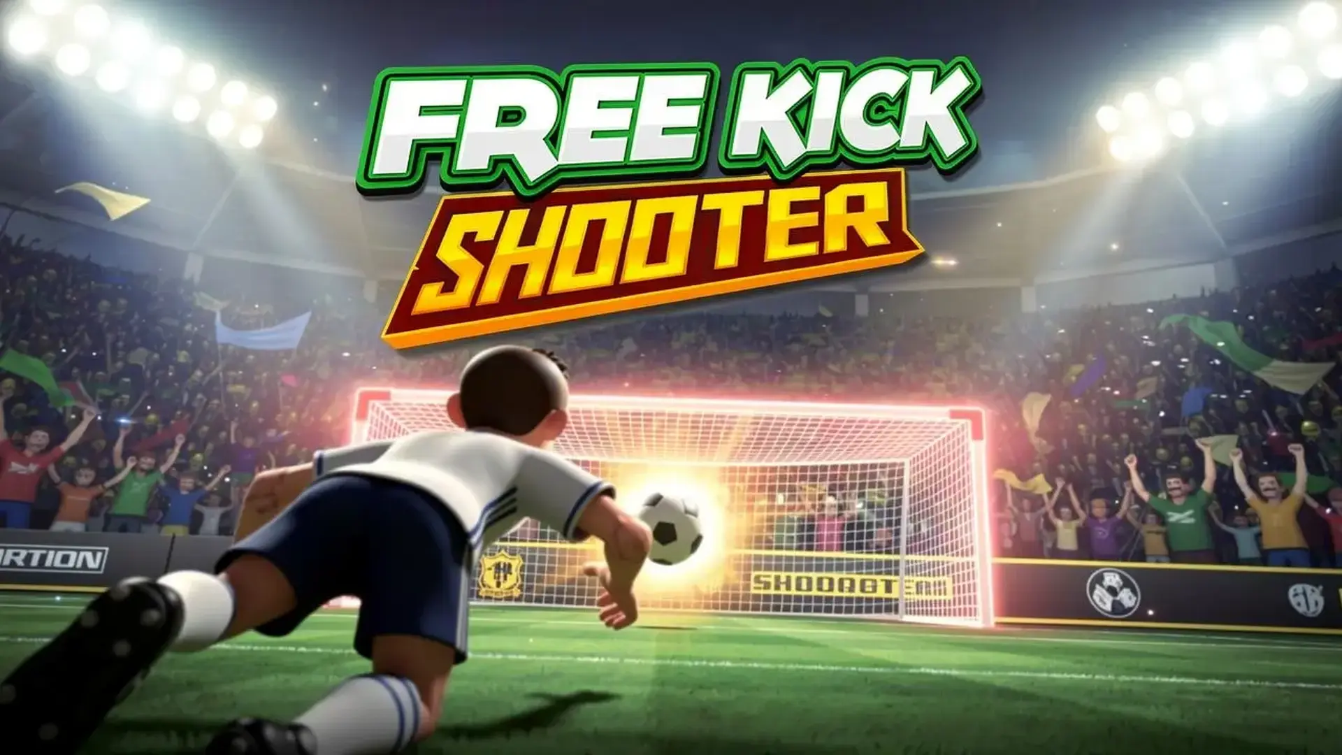 Free Kick Shooter - 沉浸式3D足球任意球：挑战精准射门，掌控弧线，无需下载，在线免费体验成为得分王者的快感！ 游戏