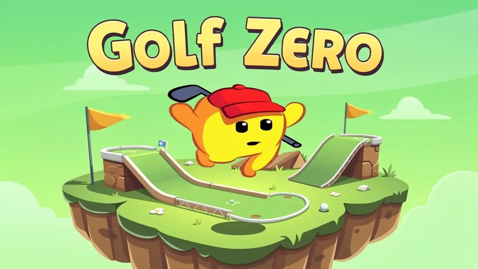 Golf Zero - 像素风平台跳跃高尔夫 子弹时间精准入洞，挑战80+关卡，无需下载在线即玩！ 游戏