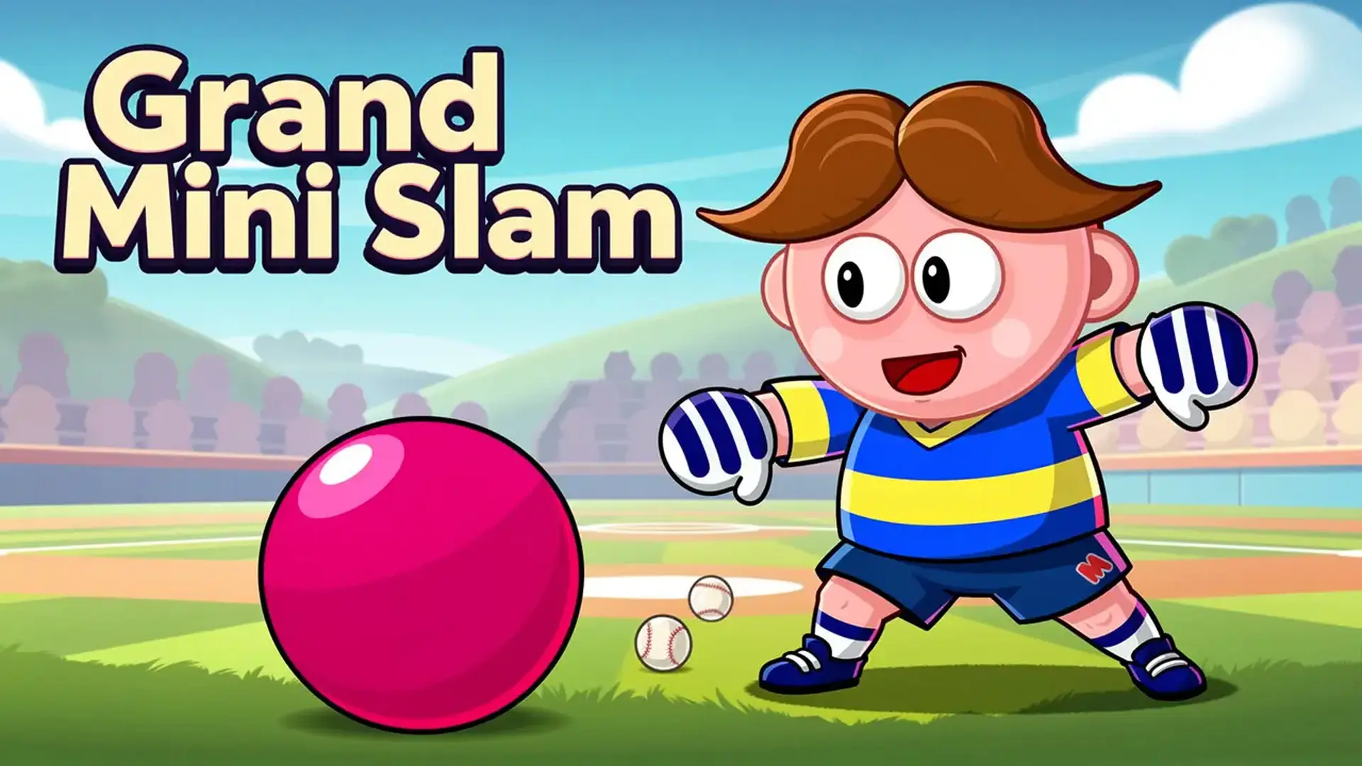 Grand Mini Slam - 置身迷你赛场，运筹帷幄的体育解谜，挑战智力与手速，卡通风休闲竞技等你来！ 游戏