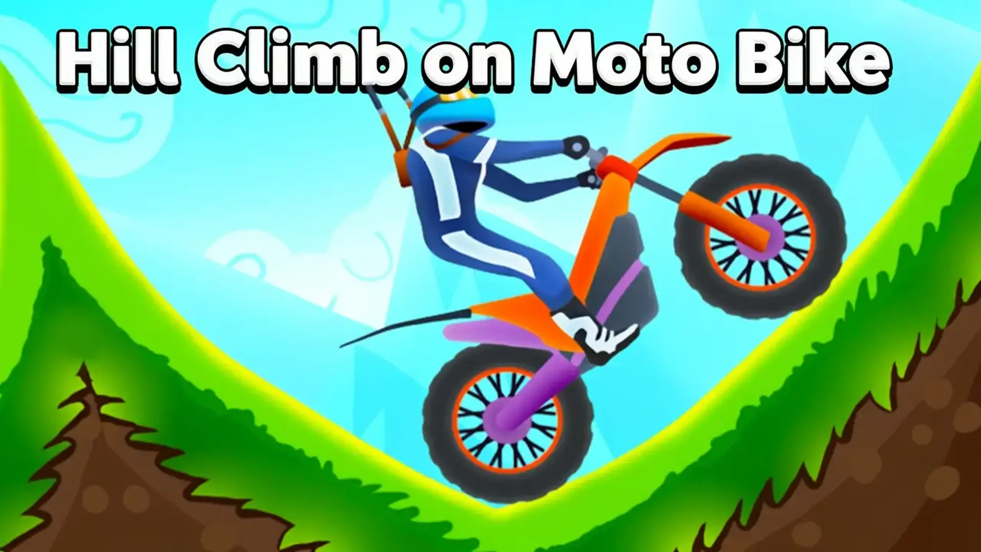 Hill Climb on Moto Bike - 极致物理越野赛车：掌控真实平衡，升级梦幻坐骑，征服险峻火山关卡，挑战全球玩家排行榜。 游戏