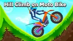 Hill Climb on Moto Bike - 在线游戏