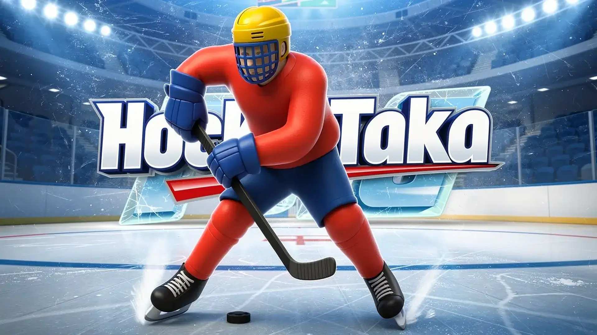 Hockey Taka - 热血街机冰球，一键掌控全场！挑战智能AI，无需下载即刻开玩！ 游戏