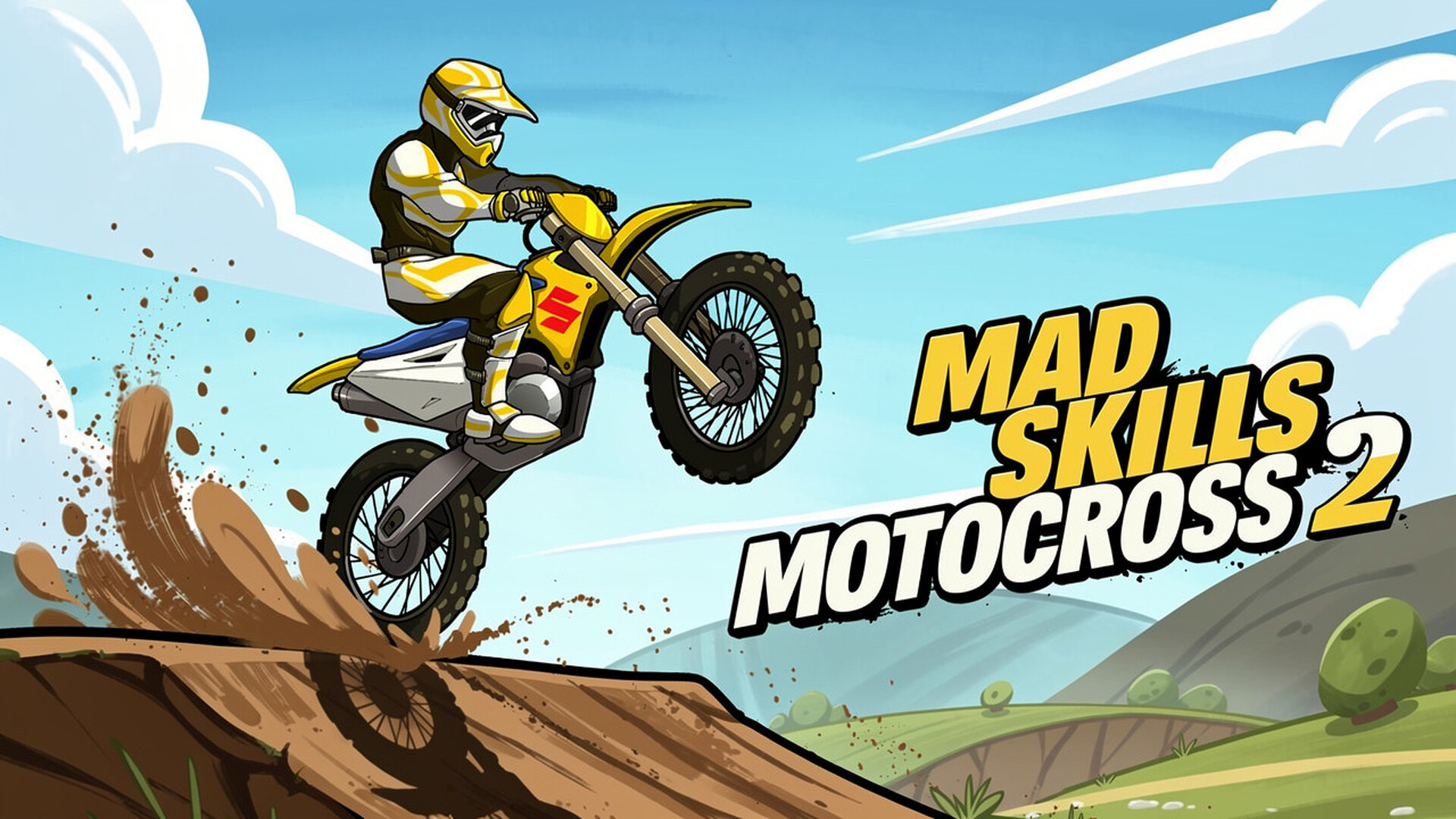 Mad Skills Motocross 2 - 重力感应摩托竞速，精通物理，在险象环生赛道上飞驰，与好友同场竞技！ 游戏