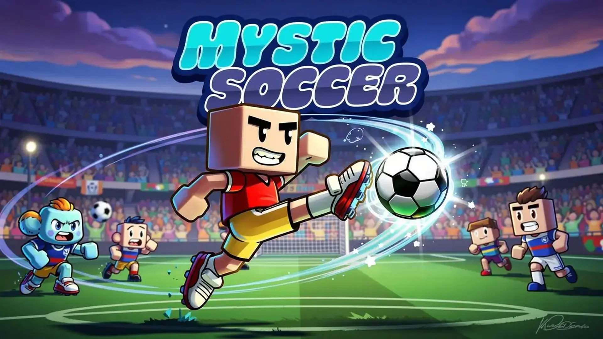 Mystic Soccer - 创新策略足球竞技：在120秒极速对局中运用神级陷阱，统治球场并解锁海量皮肤！ 游戏