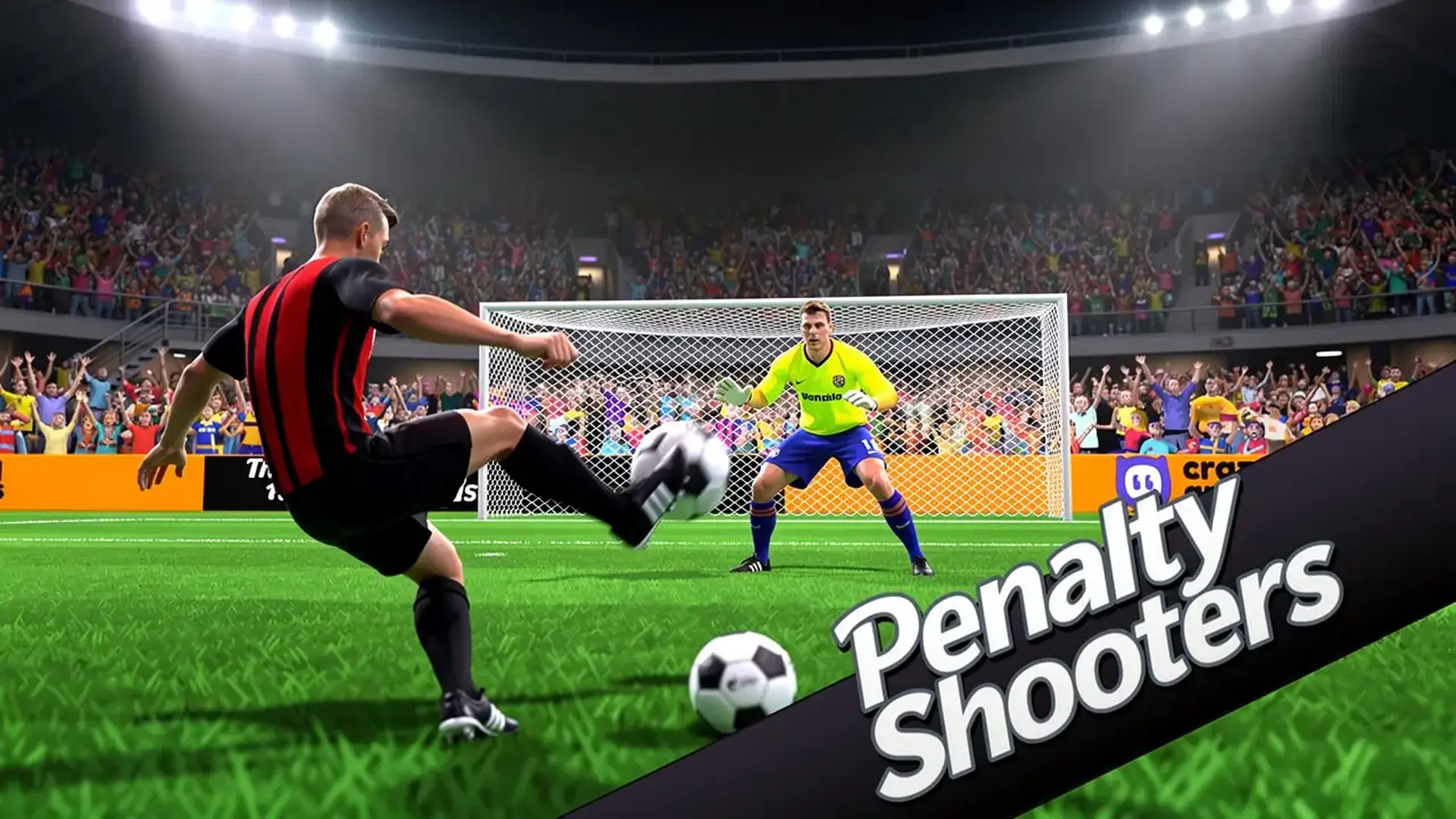 Penalty Shooters - 竞技足球点球模拟器：掌握精准时机，在顶级赛事中射门得分，成就绿茵传奇！ 游戏