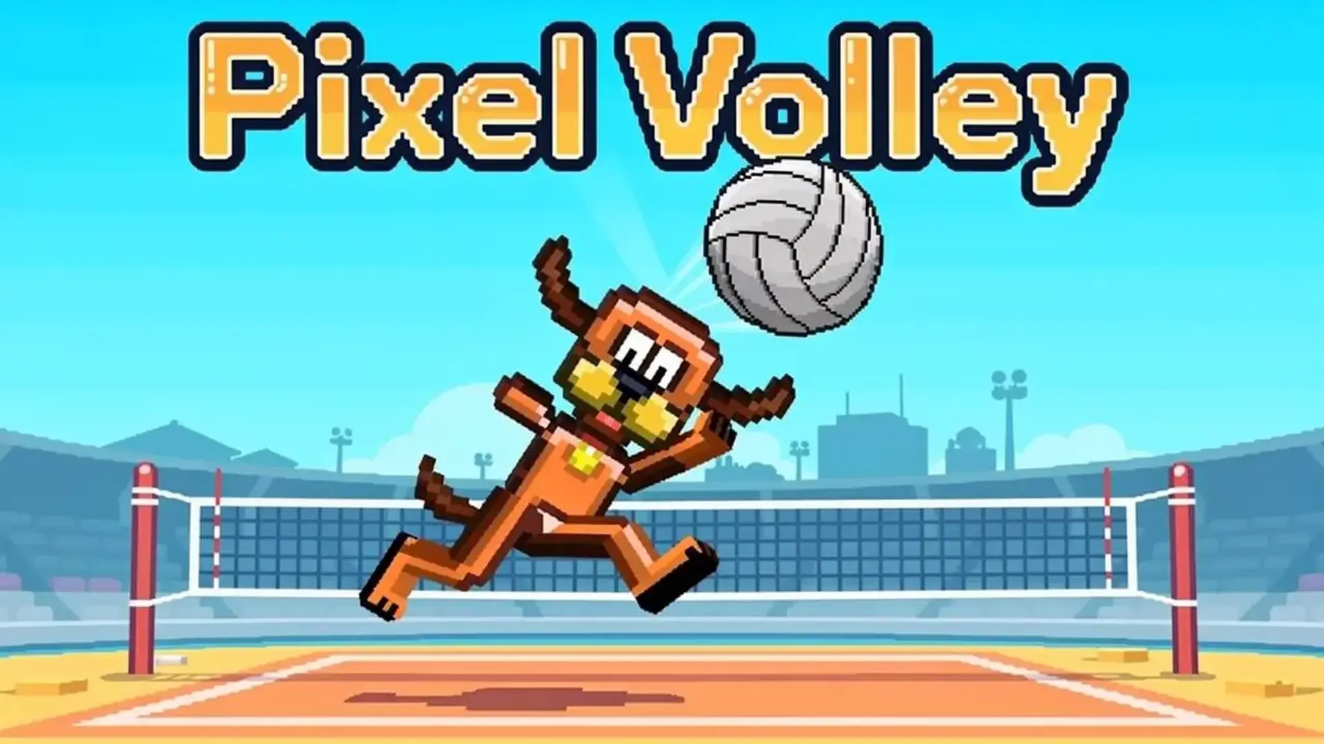 Pixel Volley - 像素风格双人排球，精准操控体验极速对决，重温经典街机体育竞技！ 游戏