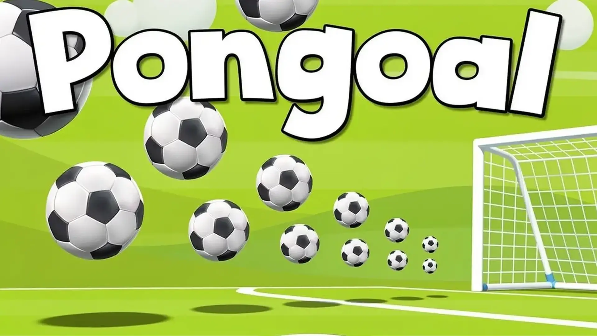 Pongoal - 创意体育街机：融合经典乒乓与热血足球的碰撞快感，突破重重防线，体验指尖进球的极致爽快！ 游戏