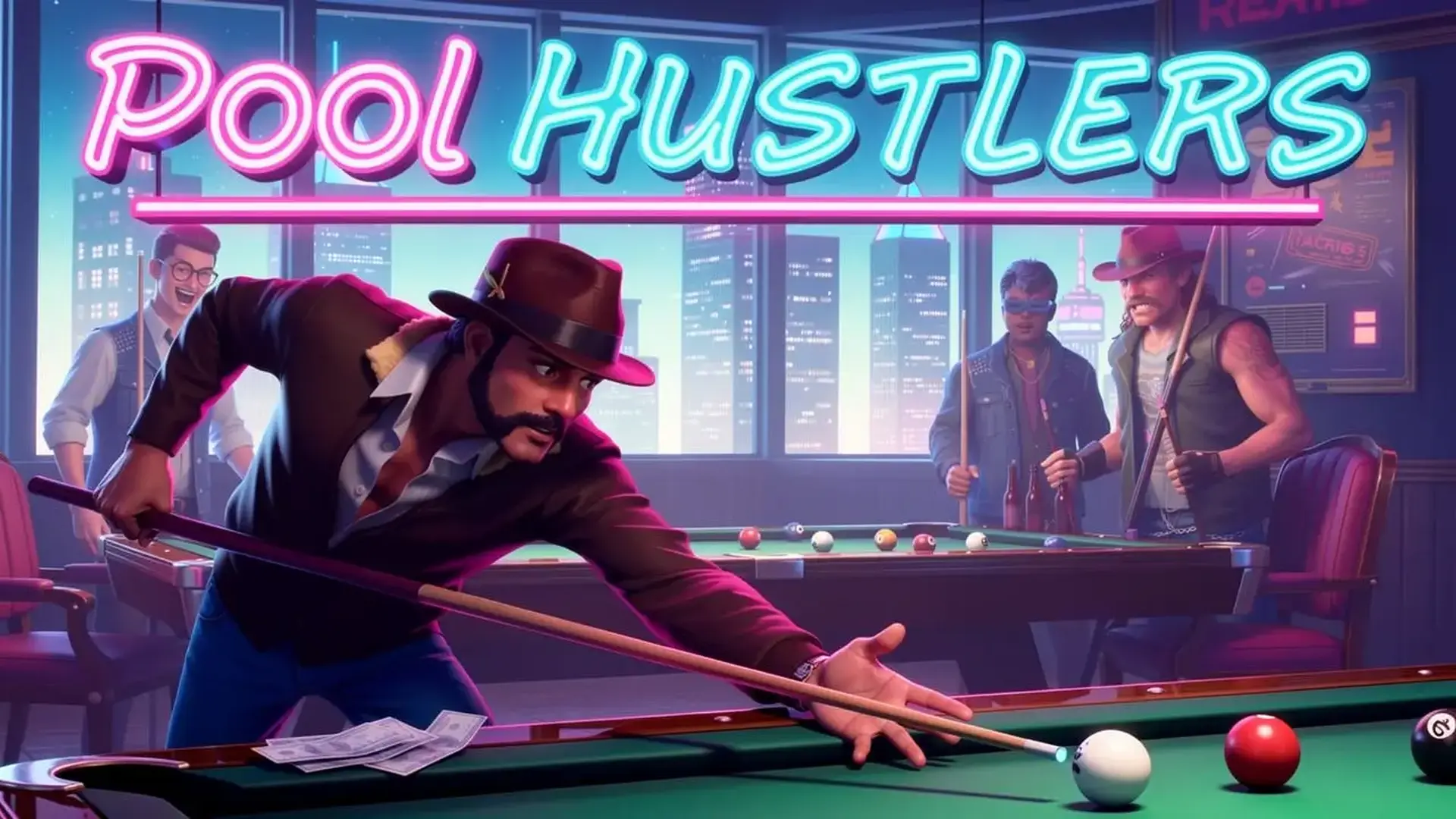 Pool Hustlers - 台球激战 高风险K 游戏
