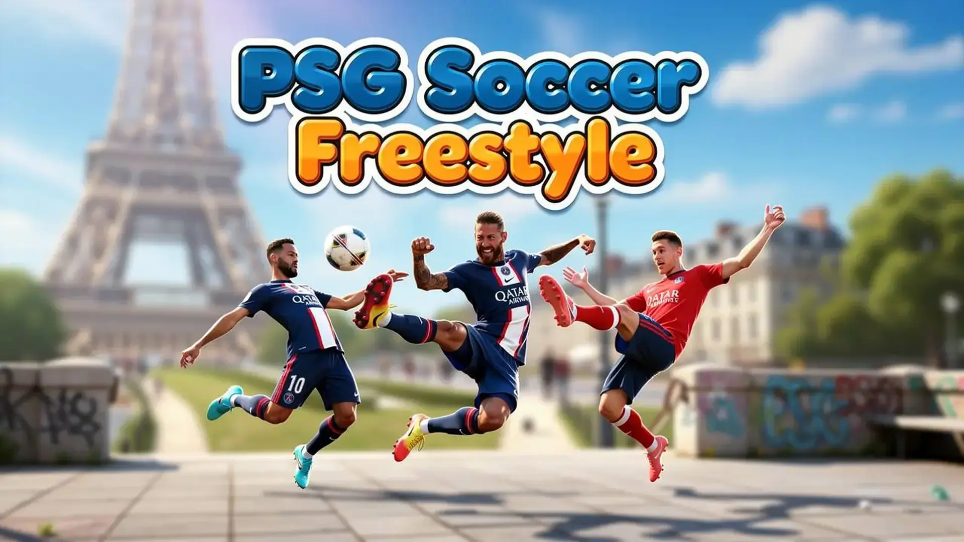 PSG Soccer Freestyle - 极致节奏竞技运动：掌控大巴黎巨星步伐，挑战花式颠球极限，成为绿茵场上的节奏大师。 游戏