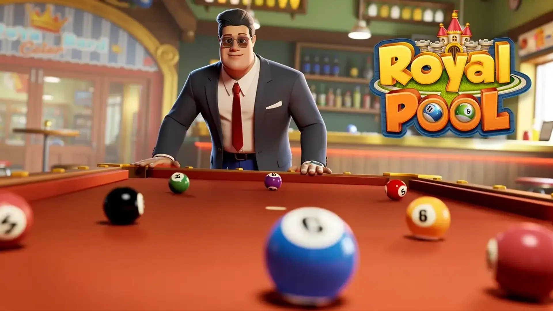 Royal Pool - 顶级沉浸式8球台球 真实物理引擎，磨练击球策略，免费在线畅玩，无需下载即刻挑战全球高手！ 游戏