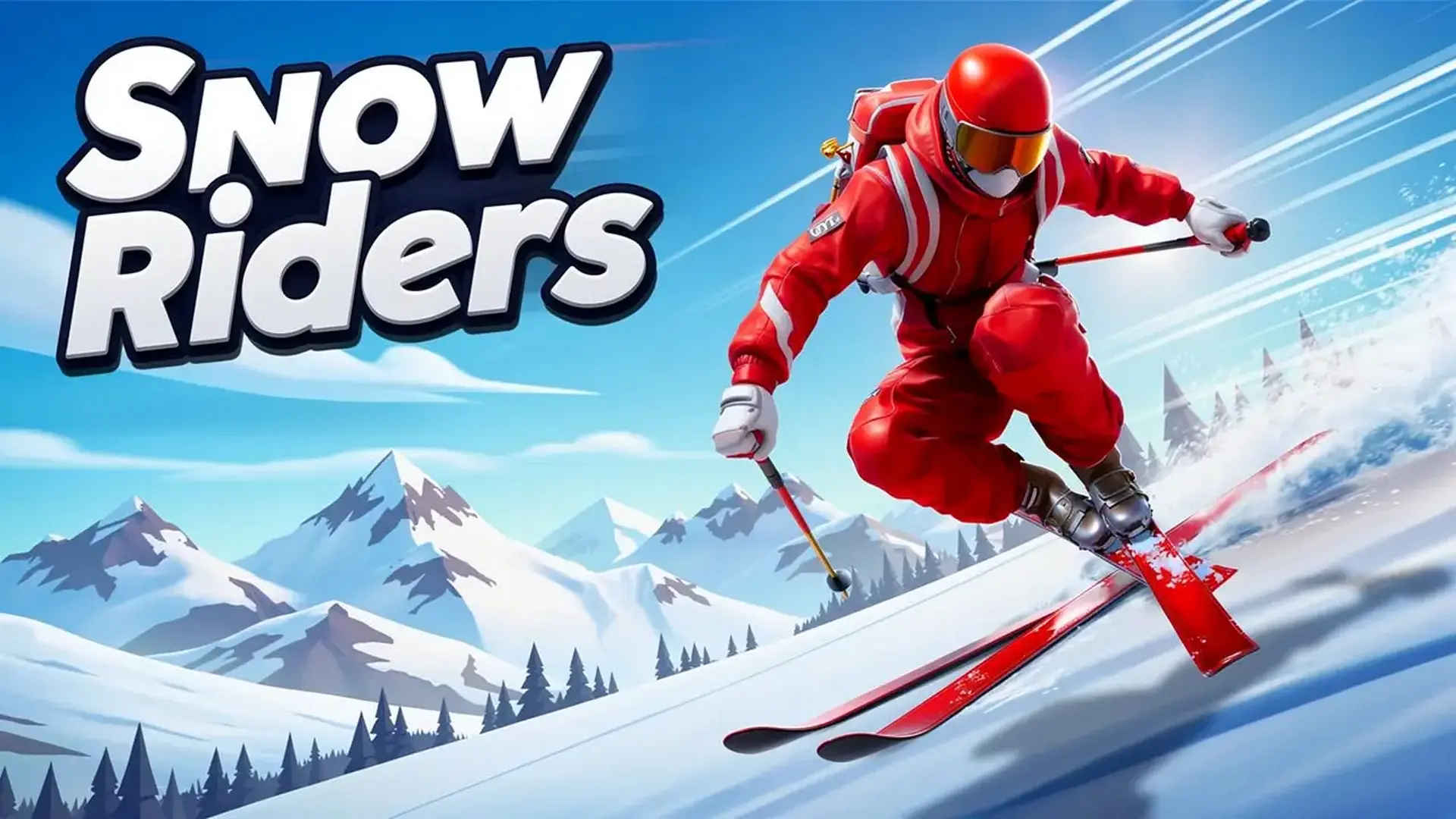Snow Riders - 极速滑雪竞速 免费体验3D雪地飙车快感，在崎岖冬日赛道上挑战极限，感受速度与激情！ 游戏