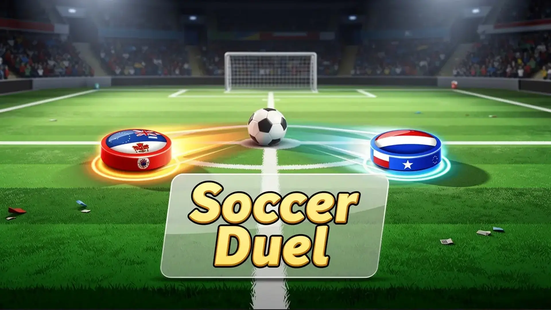 Soccer Duel - 创新足球卡牌策略竞技：通过卡牌融合与战术博弈，在激烈的 1v1 绿茵场上克敌制胜。 游戏