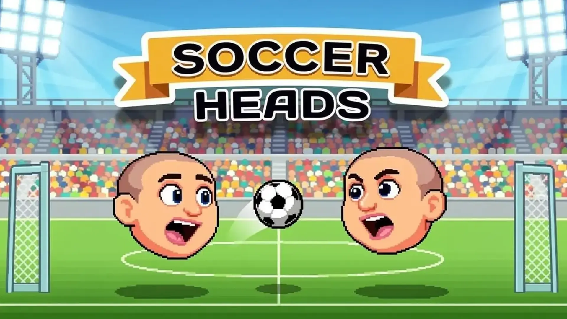 Soccer Heads - 极致 1v1 物理大头足球竞技：解锁 102 游戏