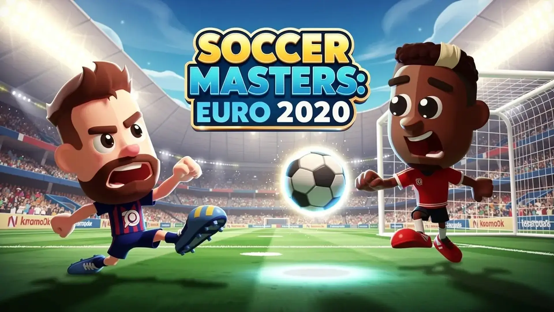 Soccer Masters: Euro 2020 - 巅峰竞技街机足球：释放强力大招必杀技，在本地双人模式中主宰欧洲杯赛场。 游戏