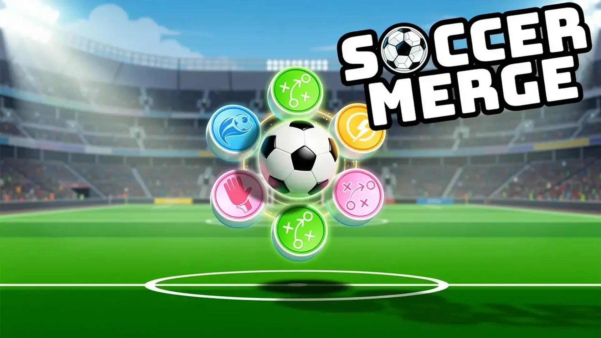 Soccer Merge - jeu de Gestion foot et fusion