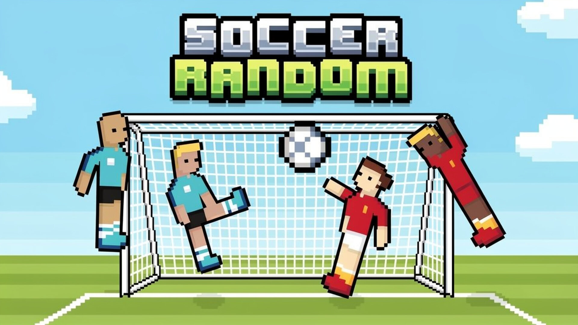 Soccer Random - 搞怪物理足球竞技：简单一键式操作，与好友在网页上开启魔性混乱的射门对决！ 游戏