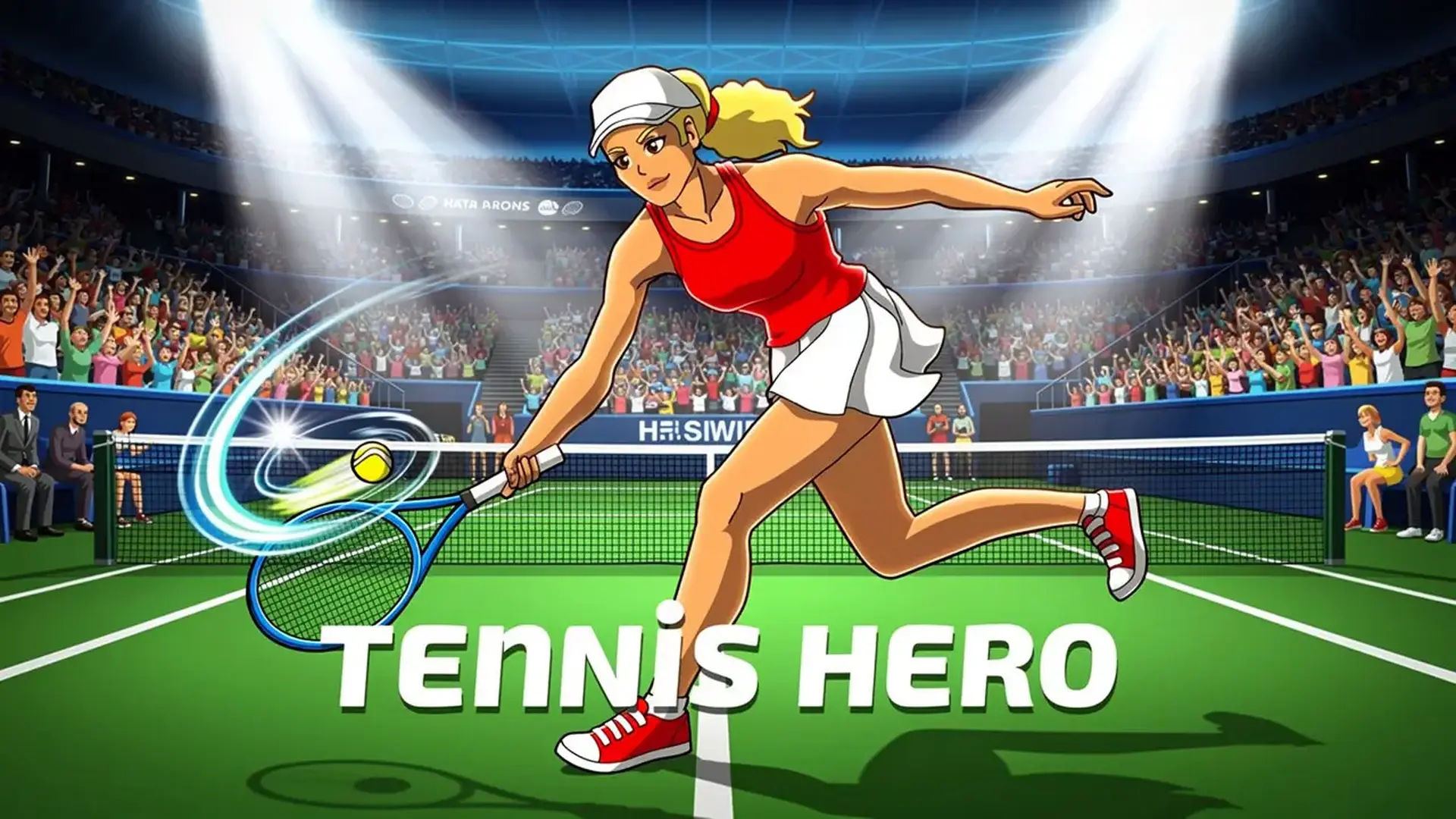 Tennis Hero - 掌控强力发球与精准时机，在指尖体验极速街机网球的在线竞技快感！ 游戏