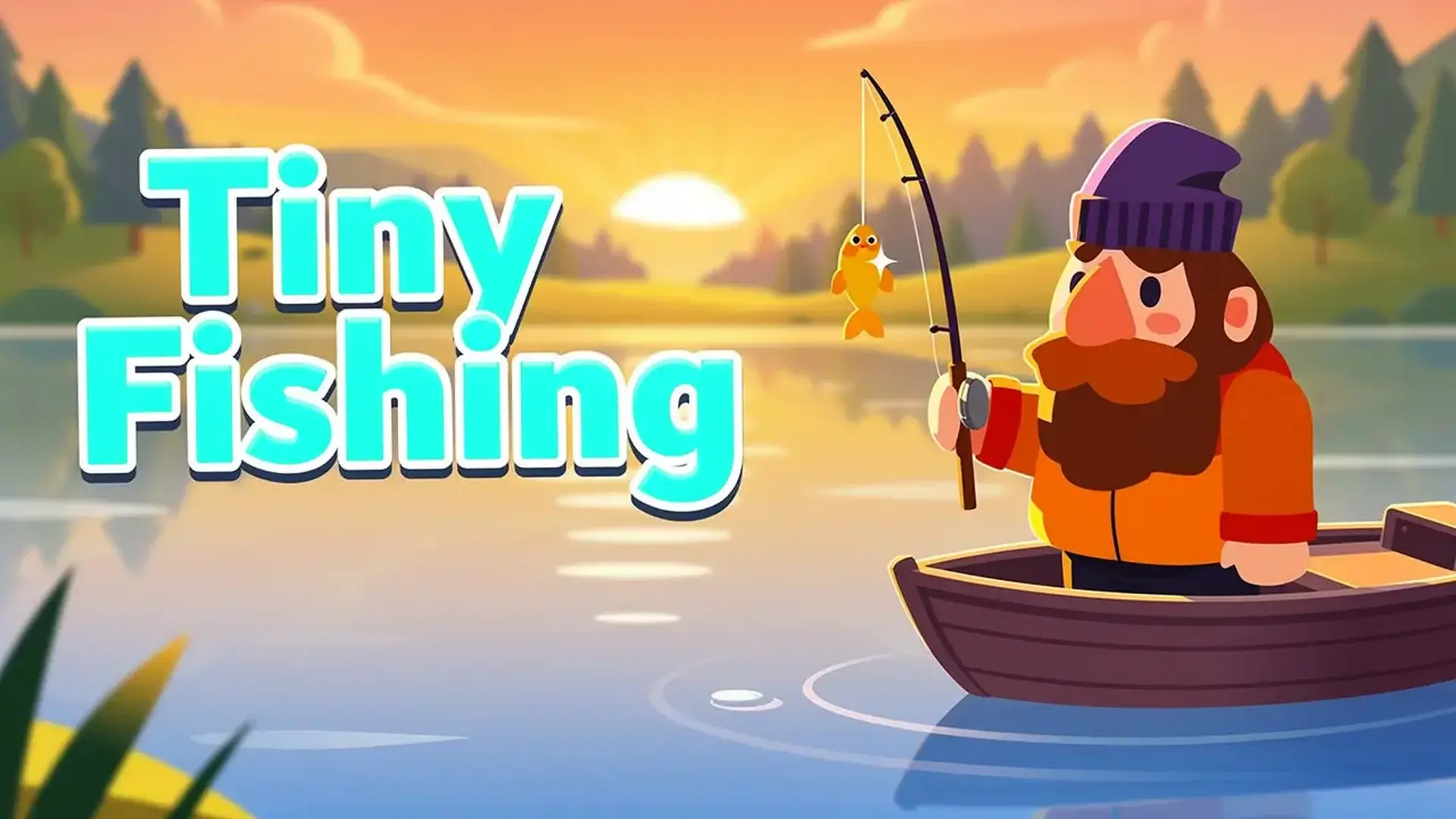 Tiny Fishing - 放置休闲钓鱼：升级渔具，轻松钓起稀有巨鱼，享受指尖垂钓的乐趣。 游戏