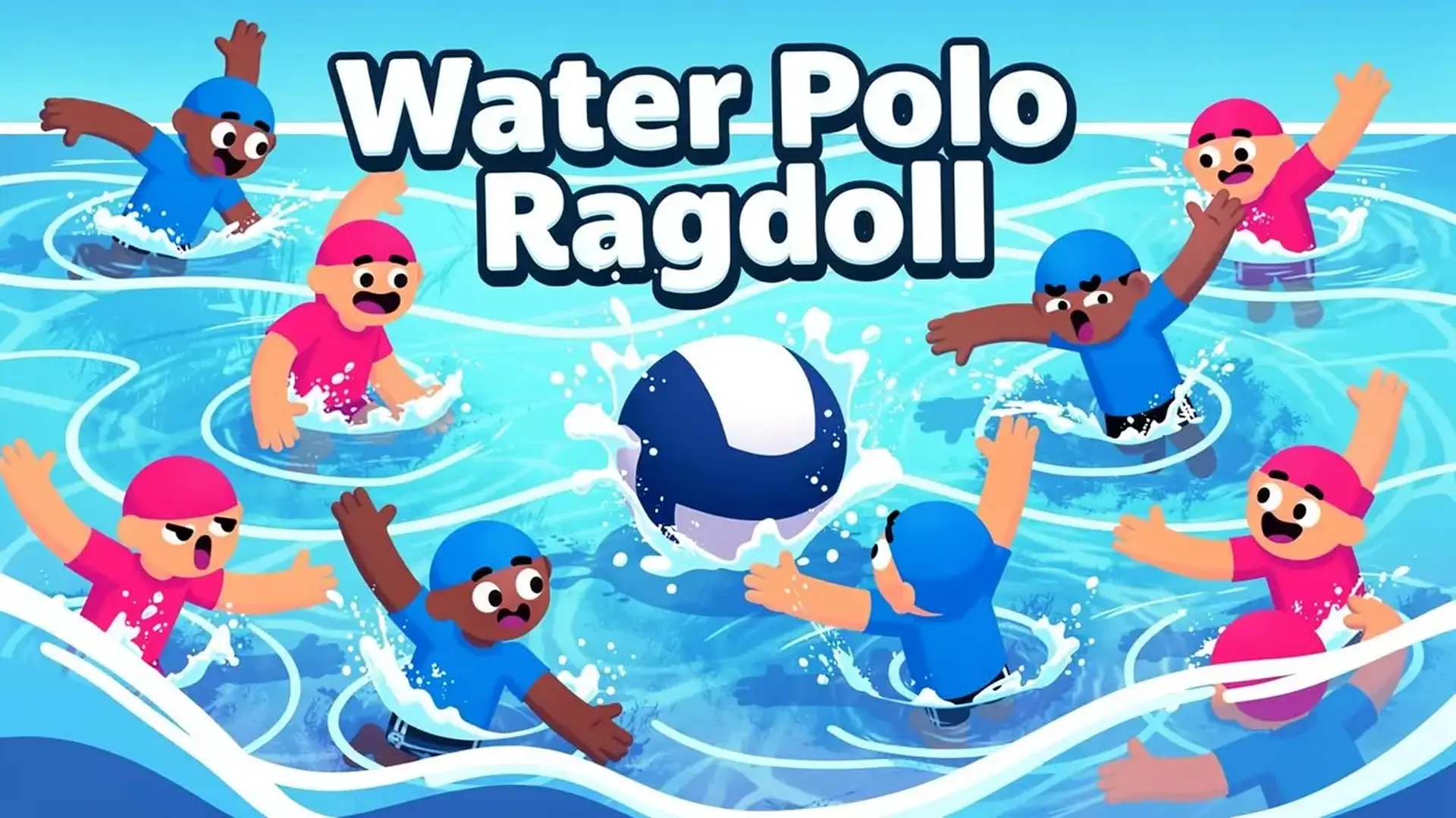 Water Polo Ragdoll - 布娃娃物理水球：掌控荒诞力学，双人在线乱斗称霸泳池！ 游戏