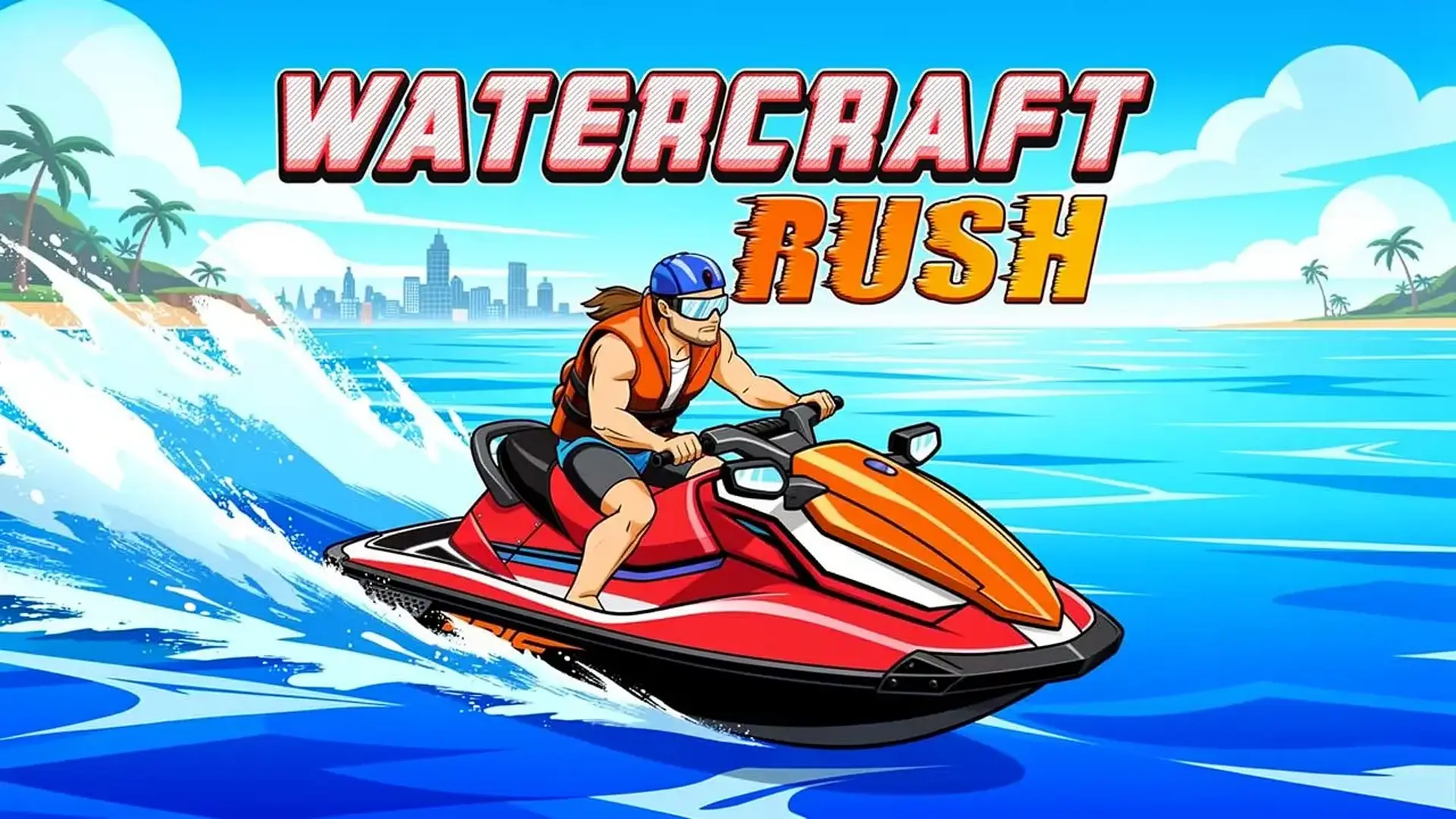 Watercraft Rush - 刺激的水上摩托竞速挑战，巧妙解答乘法题目，在极速冲刺中寓教于乐，数学小天才就是你！ 游戏