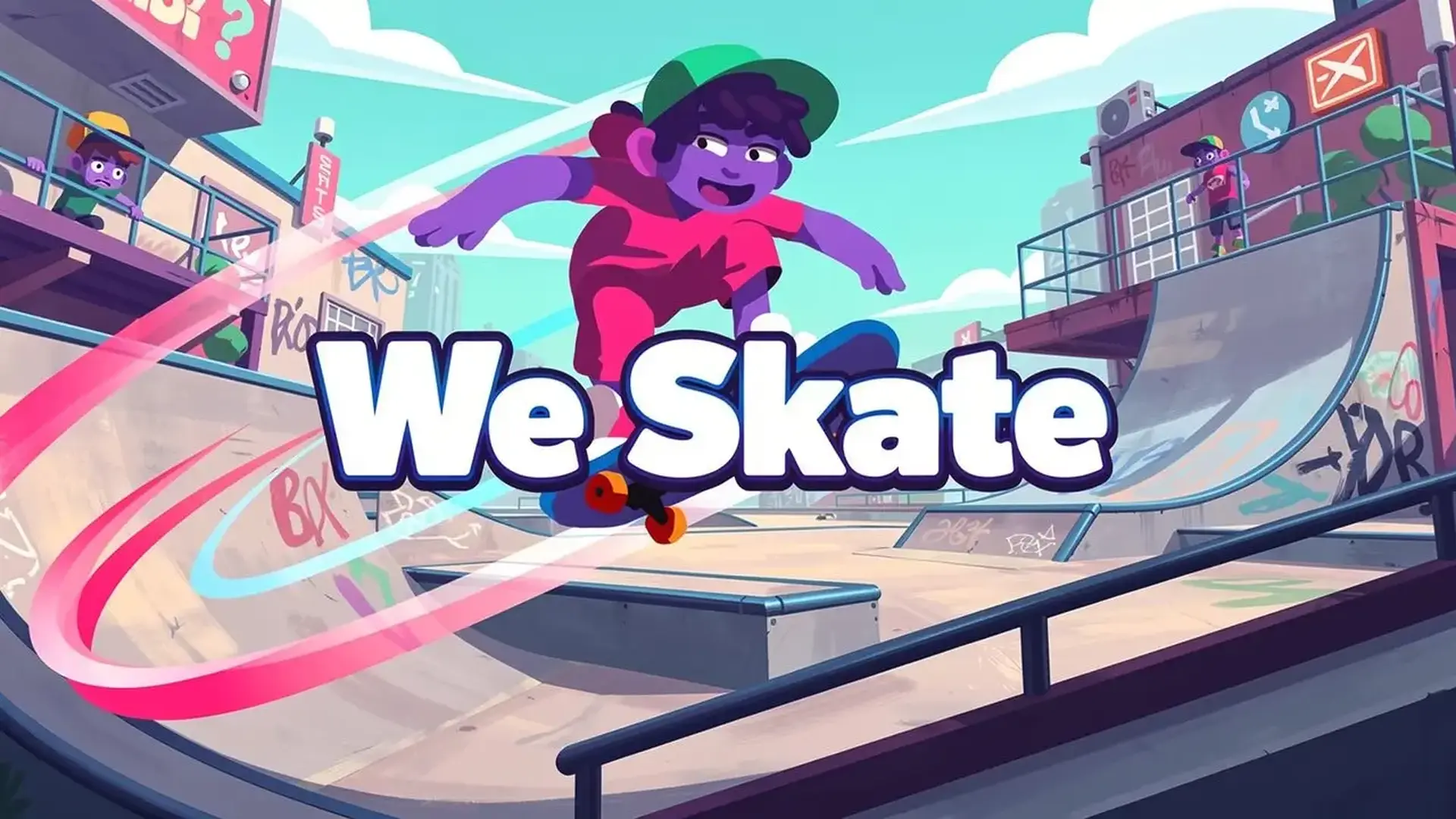 We Skate - 核心滑板体验 掌握一键操控技巧，在无尽都市街头感受极致滑行狂飙的刺激！ 游戏